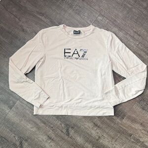 Emporio Armani EA7 Light Pink Long Sleeve Tee
